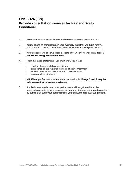 3009 SVQ Assessment handbook v2 - City & Guilds