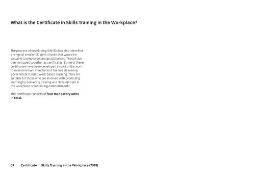 Certificate in Skills Training in the Workplace (7318) - City & Guilds