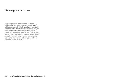 Certificate in Skills Training in the Workplace (7318) - City & Guilds