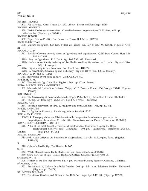 Fig Varieties: A Monograph - uri=ucce.ucdavis