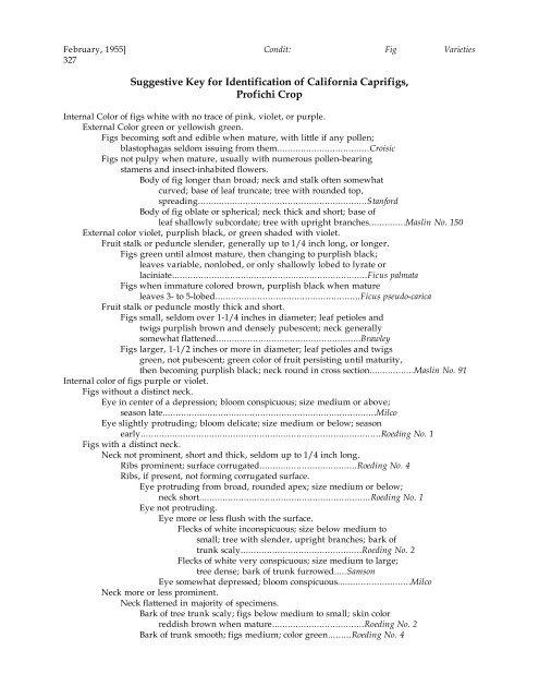 Fig Varieties: A Monograph - uri=ucce.ucdavis