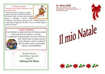 Il Natale di Fabiana - Direzione Didattica I Circolo Solofra (AV)