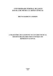 universidade federal de goiás - EMAC - Mestrado em Música e Artes ...