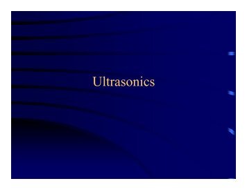 Ultrafast Ultrasonics
