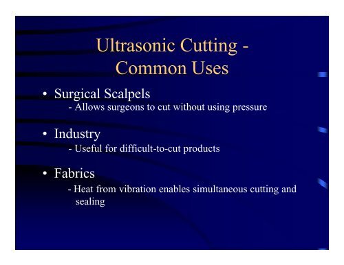 Ultrafast Ultrasonics