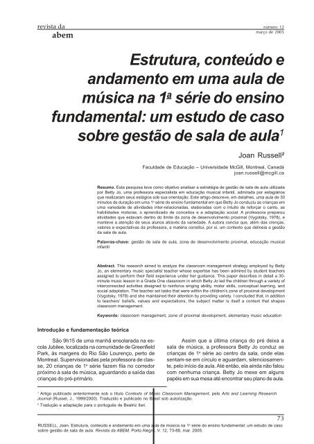 PDF) CRENÇAS DE UMA PROFESSORA DE INGLÊS PARA FINS ESPECÍFICO: um estudo  sobre a tradução em sala de aula