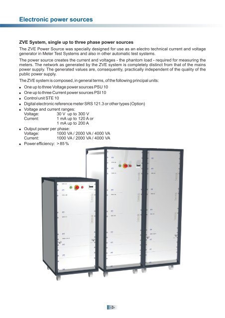 MTE's stationary Meter Test Systems - Belmet