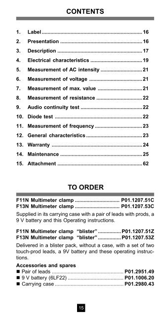 F11N F13N - Belmet