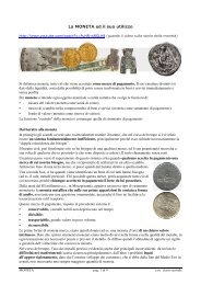La moneta - Liceo Classico Psicopedagogico Cesare Valgimigli