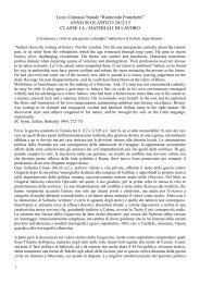 ANNO SCOLASTICO 2012/13 CLASSE IA - MATERIALI DI LAVORO