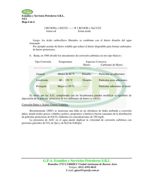 GPA Estudios y Servicios Petroleros SRL - OilProduction.net