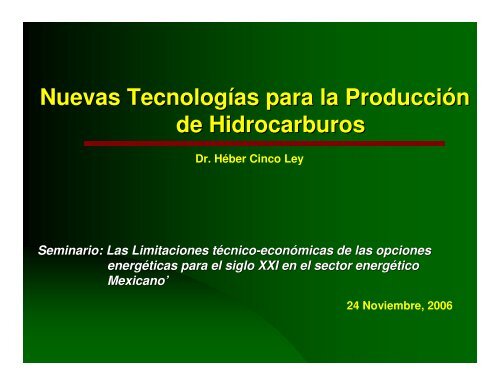 Yacimientos Areno-Arcillosos - OilProduction.net