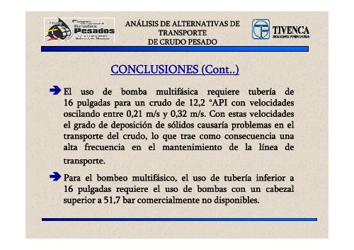 Conclusiones - OilProduction.net