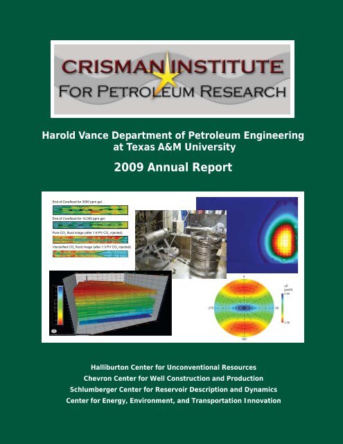 Crisman Annual Report 2009 - Harold Vance Department of ...