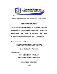 tesis de grado - DSpace en ESPOL - Escuela Superior Politécnica ...