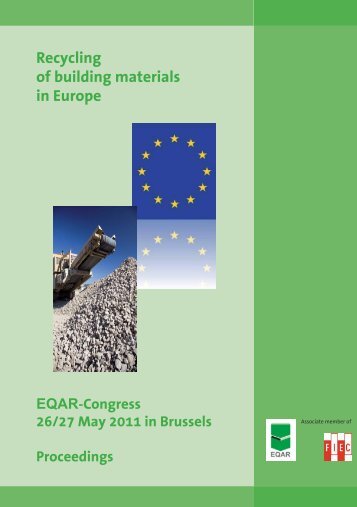 Recyclable building materials - European Quality Association for ...