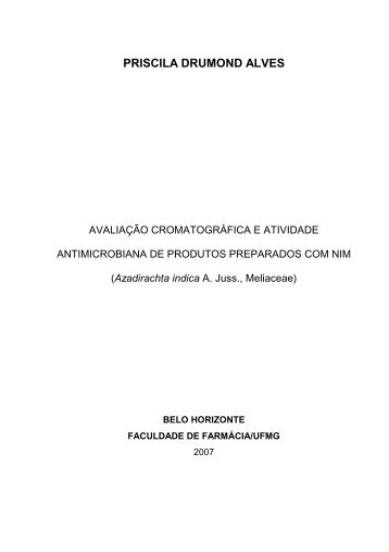 priscila drumond alves - Biblioteca Digital de Teses e Dissertações ...