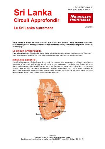 V1 Le sri lanka autrement LKACT008 - Marmara