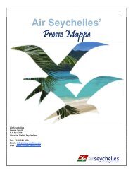 Pressemappe - Air Seychelles