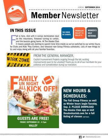 Fairbanks Member Newsletter