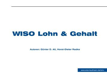 WISO Lohn & Gehalt - Buhl Replication Service GmbH