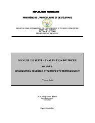 MANUEL DE SUIVI – EVALUATION DU PDCRE - UNFPA Madagascar