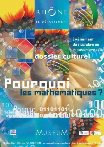 Dossier culturel - musÃ©e des Confluences