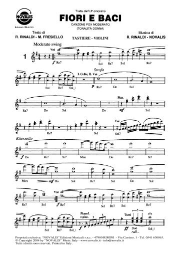 Volume_03 Tastiere - Novalis