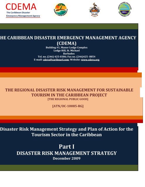 Disaster Risk Management Strategy and Plan of Action - Caribbean ...