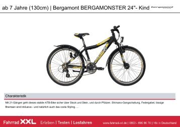 Produkte | Bergamont BERGAMONSTER 24 ... - Fahrrad-XXL