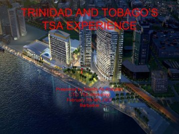 Trinidad and Tobago's Experience - Caribbean Tourism Organization