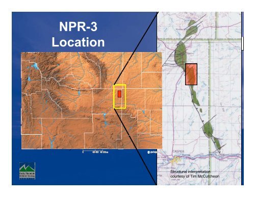 Teapot Dome faulting - RMOTC