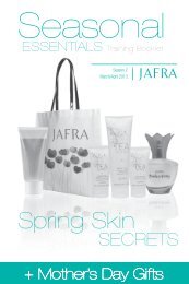 ESSENTIALS Training Booklet - jafra usa