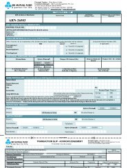 Common Transaction Form - InvestmentKit