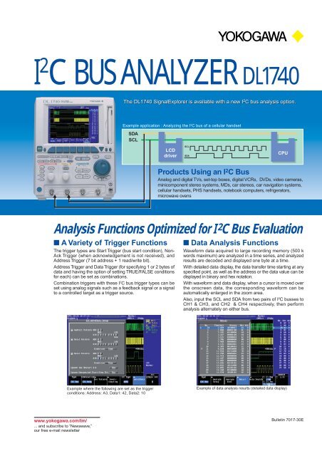 DL1740 I2C BUS ANALYZER - Maxtech