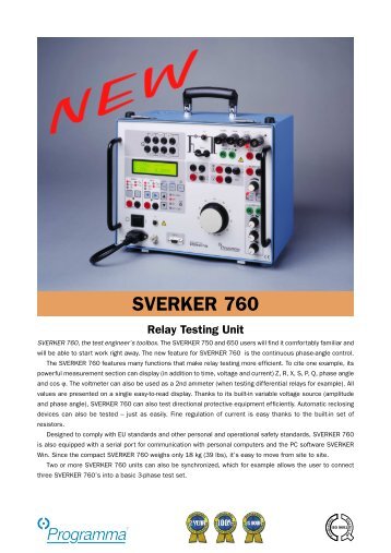 SVERKER 760 - Maxtech