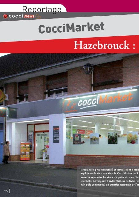 Reportages CocciMarket - SEGUREL - Votre centrale d'achats ...