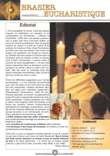 numÃ©ro 1 - Adoration perpÃ©tuelle eucharistique