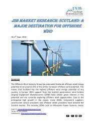 JSB Market Research: Scotland: A Major Destination for Offshore Wind
