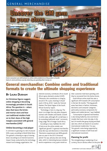 Uncover the GM gem in your store - Supermarket.co.za