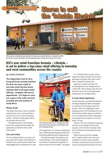 Stores to suit the 'lokshin lifestyle - Supermarket.co.za