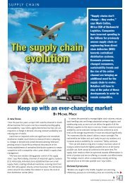 The supply chain evolution(PDF) - Supermarket.co.za