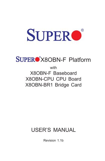 NEW DRIVERS: SUPERMICRO X8OBN-F
