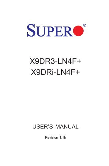 X9DR3_i-LN4F+ 1.1.indb - Supermicro