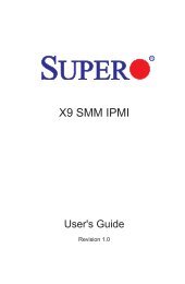 X9 SMM IPMI - Supermicro