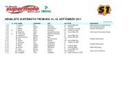 Teilnehmerliste der Supermoto DM in Freiburg - Supermoto.de