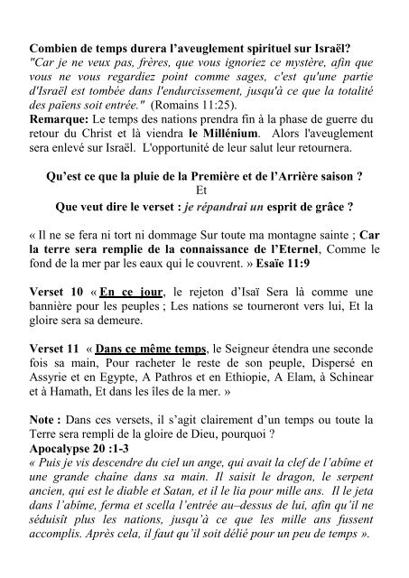 LA PLUIE DE LA PREMIERE ET DE L’ARRIERE SAISON