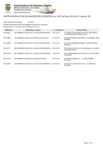 neiva - Superintendencia de Notariado y Registro