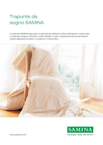 Trapunte da sogno SAMINA