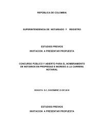 Estudios Previos - Superintendencia de Notariado y Registro
